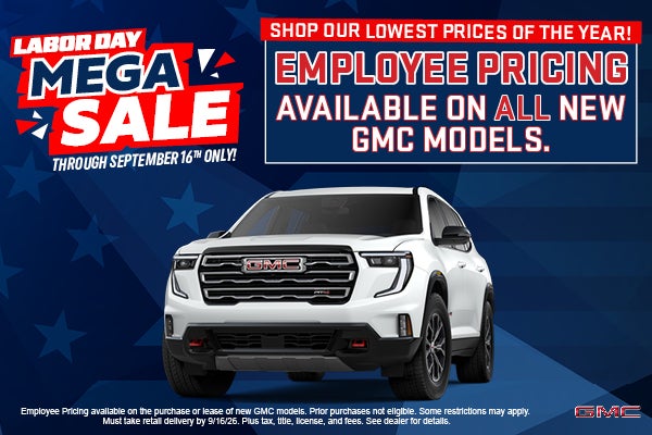 LABOR DAY MEGA SALE